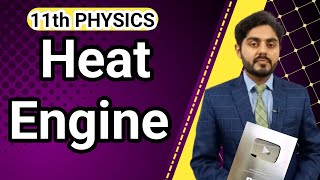 Heat Engine class 11  11th class physics ch 10  federal board kpk board punjab board [upl. by Salomon459]