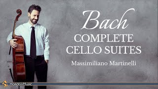 Bach  Complete Cello Suites Massimiliano Martinelli [upl. by Cumings]