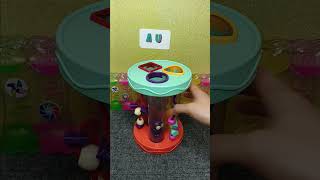 🟣 Purple owl shape sorter fun sound effect [upl. by Aicinat119]