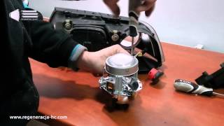 Passat B5 FL xenon  Problem with headlights  a solution of how to take out the lens from Passat [upl. by Anirbys]