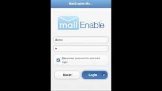 MailEnable Video New Mobile Webmail [upl. by Bee753]