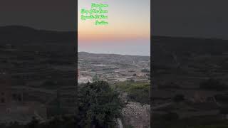 MALTA GOZO  view from Via Crucis gozo tapinu visitmalta yt travel church [upl. by Asimaj975]