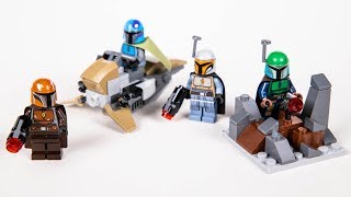 LEGO Star Wars Mandalorian Battle Pack REVIEW  75267 [upl. by Aillicirp]