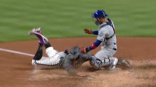 Cubs Pull Off an Amazing Relay to End the Game on a Very Close Call [upl. by Strephon]