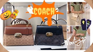 Coach outlet Eliza Top Handle Bag [upl. by Azal]