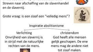 5 Slavernij en abolitionisme HAVO HC Britse rijk  vanaf 2021 [upl. by Sicnarf]