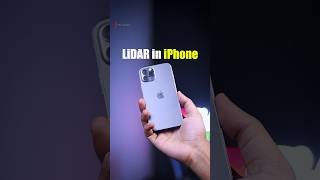 LiDar sensor in iPhone 🤯 [upl. by Yonit24]