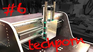 6 DIY CNC Fräse  Die Mechanik ist fertig  Techporn in der Werkstatt [upl. by Yenahs446]