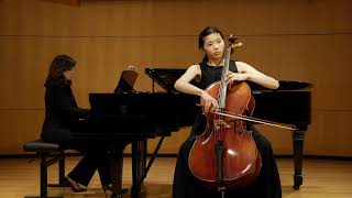 Kabalevsky Cello Concerto no1 in g minor op49  1st mvt  Joie Kuo [upl. by Sandy]