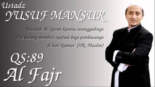 QS89 Al Fajr Ust Yusuf Mansur [upl. by Gina]