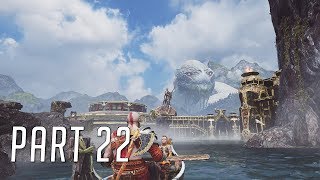 God of War Hard 100 Walkthrough 22 Exploring Shores of Nine [upl. by Ednihek]