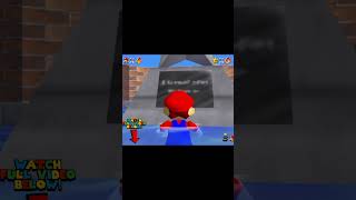 Silicon Graphics curse  Mario 64 Iceberg Explained mario64 iceberg shorts [upl. by Akyre837]