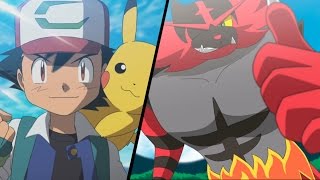 Litten and Stoutland  Ash and Pikachu AMV  Pokemon [upl. by Adnanref]