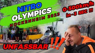 TurboGockel  Nitroolympics  HOCKENHEIM 2023  0  500 kmh in 3 sec  UNFASSBAR [upl. by Lindley]