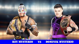 Full Match Rey Mysterio vs Dominik Mysterio  WWE 07 October 2024 [upl. by Ita]