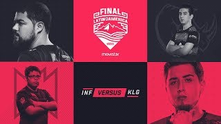 Infinity vs KLG  Final Latinoamérica Movistar [upl. by Hornstein]