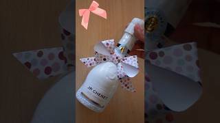 Schleife basteln aus Papier um Geschenk einpacken  paper bow to Gift wrapping [upl. by Tupler]