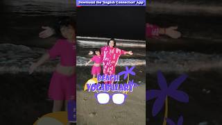 Beach ⛱ Related Vocabulary  Kids English Practice  Adi Keshari Connection shorts [upl. by Yelrebmyk]