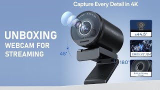 EMEET S800 4K Webcam  Ultra HD Streaming Camera [upl. by Newman]