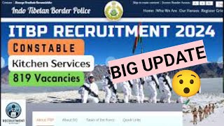 ITBP COOK VACANCY 2024 ITBP KITCHEN SERVICE VACANCY  ITBP KITCHEN SERVICESGOVT JOB IDEAS PORTAL [upl. by Chapell]