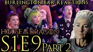 The Bar and Floor EXPLODES  House of the Dragon S1x9 Burlington Bar REACTION Part 2 [upl. by Alil]