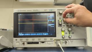 ECED Lab  Keysight DSO 2002  Pulse Width Trigger [upl. by Annoyt]