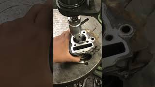 head cylinderhead cleaning clean unfrezzmyaccount drill shorts viralvideo viralshorts fyp [upl. by Aubert]