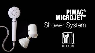 Nikken Pimag MicroJet Shower System [upl. by Tinaret]