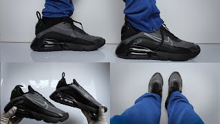 Nike Air Max 2090 Black review  Unboxing amp On Feet [upl. by Aeduj]