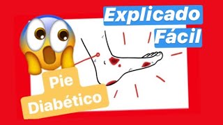 ▶️ PIE DIABETICO 👣 ENTIENDELO FACIL fisiopatologia explicada por Dr Arkel [upl. by Eyaf182]