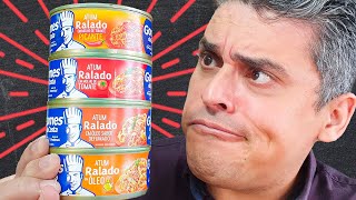 Praticidade na Lata  Atum Ralado sabores Picante Molho de Tomate Defumado e Tradicional [upl. by Egarton181]