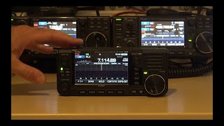 Icom IC705 Hands On Review HFVHFUHF All Mode Ham Transceiver [upl. by Aidiruy]