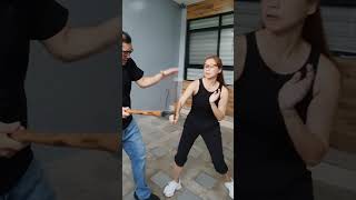 BALINTAWAK ESKRIMA WOMENS TRAINING fmacombativeapproach martialarts fma kali eskrima arnis [upl. by Teagan]