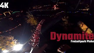 Dynamite  Freizeitpark Plohn night time  4K POV [upl. by Studnia]