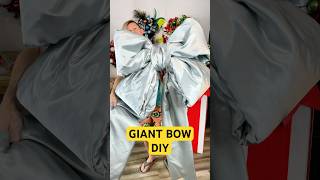 How to Make a DIY Giant Bow – Easy 🎀 bow [upl. by Eugilegna17]