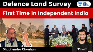 Defence Land Survey  First Time In Independent India  Directorate General Defence Estates [upl. by Dippold]