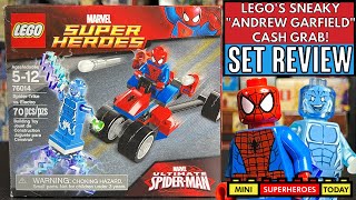 LEGO SPIDER MAN SpiderTrike vs ELECTRO SET REVIEW [upl. by Matty]