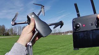 Holy Stone HS900 249g 3axis 4K Drone Flight Test Review [upl. by Riana]