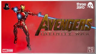 THREEZERO  IRON MAN MARK 50  Avengers Infinity Saga DLX  Review en Español [upl. by Guinevere]