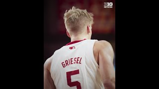 Nebraska Mens Basketball  Griesel Game 1 [upl. by Kristin]