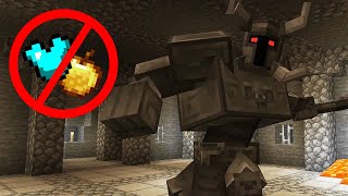 Can I beat Ferrous Wroughtnaut WITHOUT ArmorBuffs in Minecraft  Boss Guide Mowzies Mobs mod [upl. by Griffy]