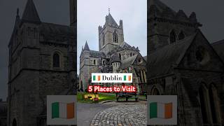 5 places you MUST see in Dublin 🇮🇪 shorts travel dublin [upl. by Sadnac]