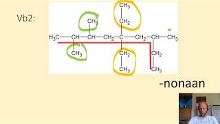 Naamgeving en structuurformules van koolwaterstoffen KWS organische chemie deel 1 [upl. by Haldane]