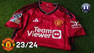 New Manchester United 202324 Rashford Home Jersey Fofoshop3 Manunited [upl. by Perce]