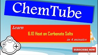 Chemistry SPM Learn 610 Effect of Heat on Carbonate Salts In 4 Minutes [upl. by Schwab106]