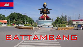 CITY TOUR BATTAMBANG CAMBODIATHE SAFE AND HAPPY TOWN [upl. by Asteria]