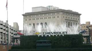 Comerica Park fountain [upl. by Donelle723]