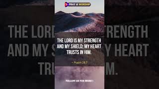 Powerful BIBLE PSALM for STRENGTH amp PROTECTION [upl. by Yeslah]