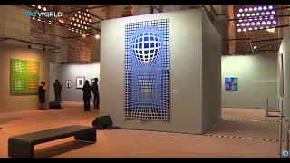 Showcase Victor Vasarely Retrospective in Istanbul [upl. by Michell941]