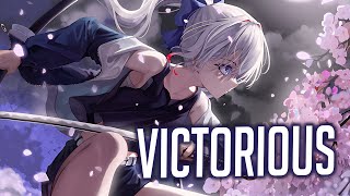 Nightcore  NEFFEX  Victorious Lyrics [upl. by Hoag]